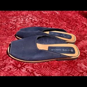 Andre Assous Blue Women's Sandals